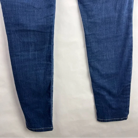 Jones New York Madison Skinny Jeans Blue Denim Mid Rise Stretch Size 6 - Picture 10 of 10
